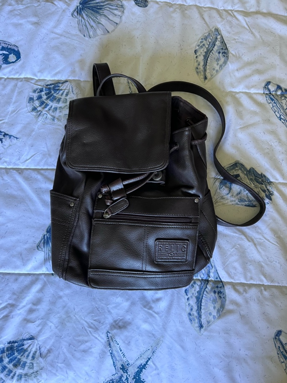 Relic Faux Leather Mini Backpack